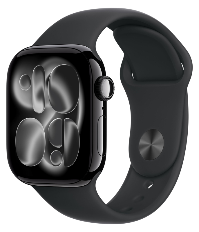 Apple Watch S11 42 Jet Black Al Black SB S/M GPS MEQT4