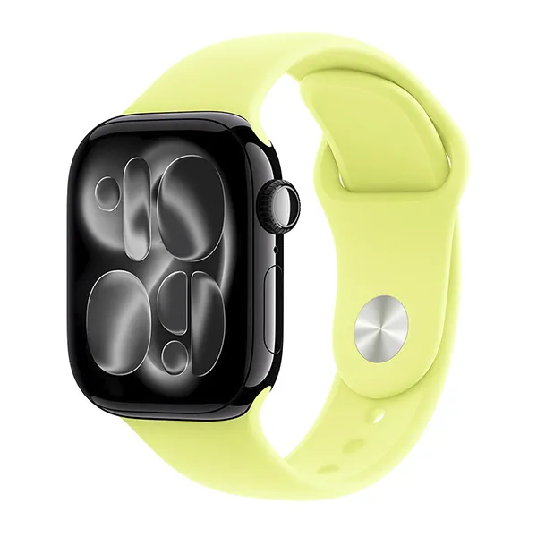 Apple Watch S11 46 Jet Black with Neon Yellow Band M/L MEW84 (MFGW4)