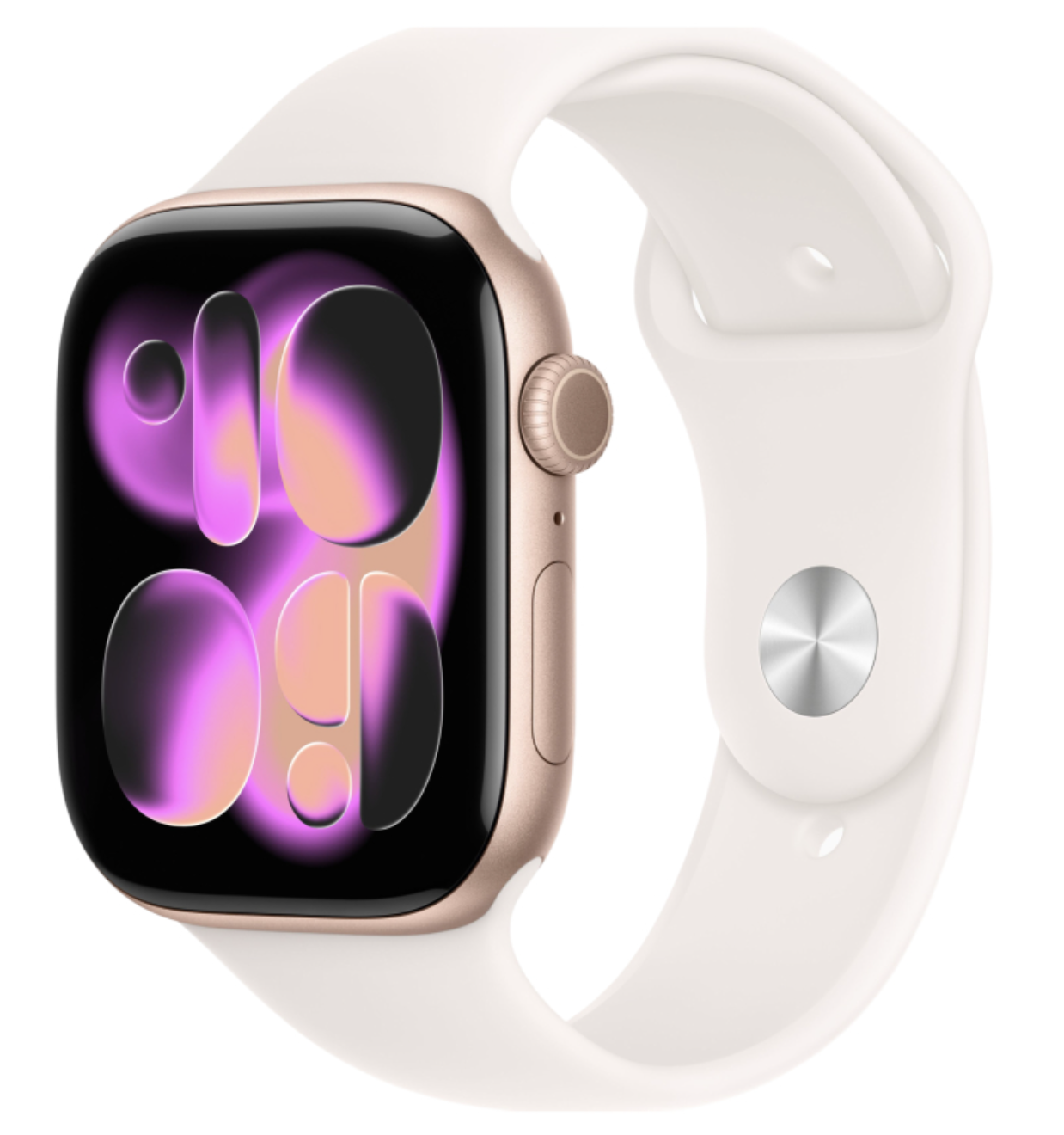 Apple Watch S11 46 Rose Gold Al LB SB S/M GPS MEU04