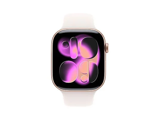 Apple Watch S11 46 Rose with Starlight Band S/M MEWA4 (MXM63)