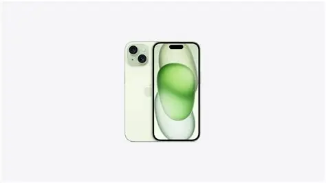 iPhone 15 Green